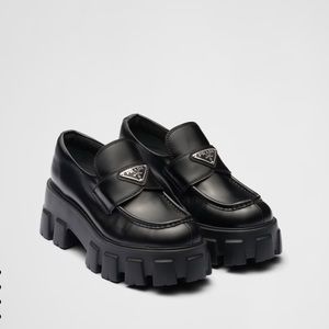 Prada Monolith loafers 39